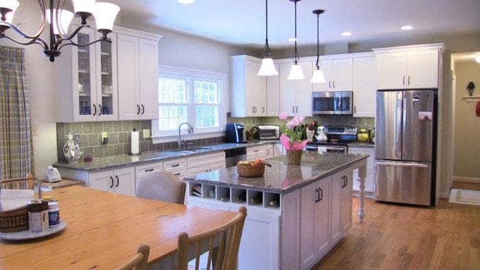 Annapolis Kitchen White Cabinets