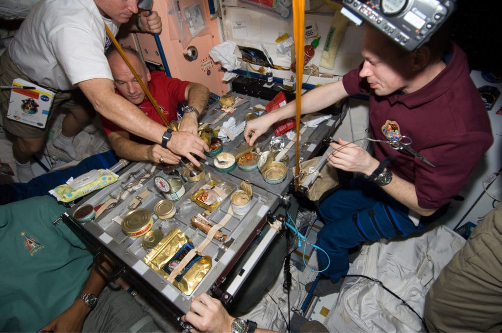 space station kitchen