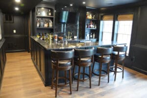 basement bar remodel clifton va